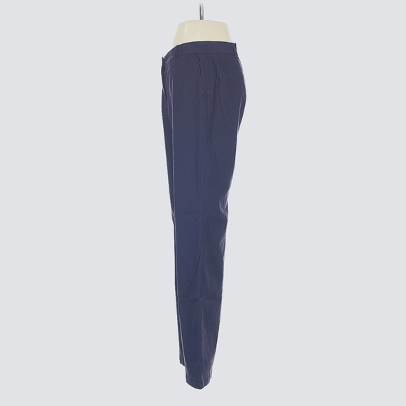 Lands’ End Mid Rise Trouser Pants in Navy | Size 8 | NWT - Picture 4 of 8